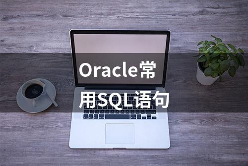 Oracle常用SQL语句