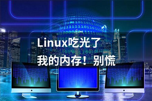 Linux吃光了我的内存！别慌