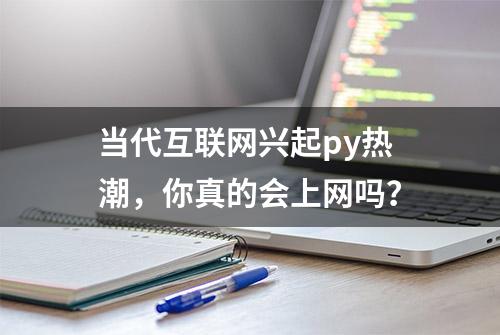 当代互联网兴起py热潮，你真的会上网吗？