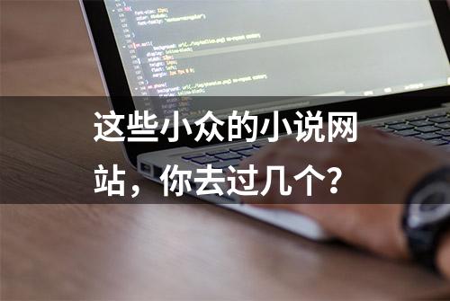 这些小众的小说网站，你去过几个？