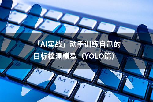 「AI实战」动手训练自己的目标检测模型（YOLO篇）