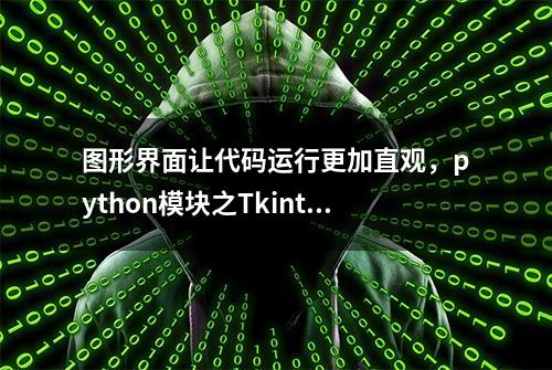 图形界面让代码运行更加直观，python模块之Tkinter 显示篇