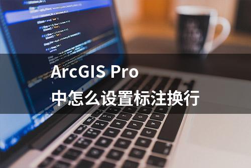 ArcGIS Pro中怎么设置标注换行