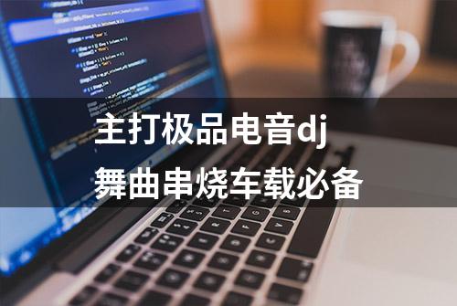 主打极品电音dj舞曲串烧车载必备