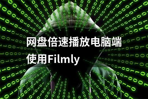 网盘倍速播放电脑端使用Filmly