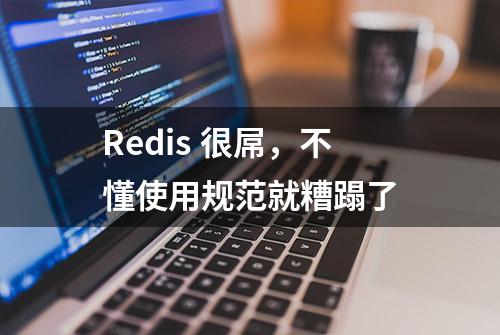 Redis 很屌，不懂使用规范就糟蹋了