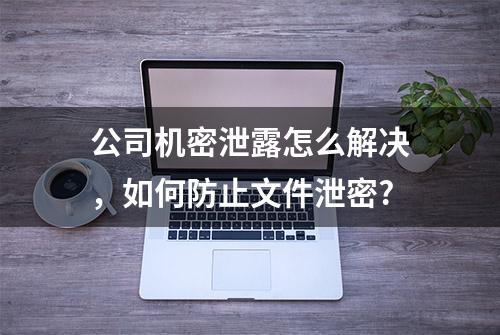 公司机密泄露怎么解决，如何防止文件泄密?