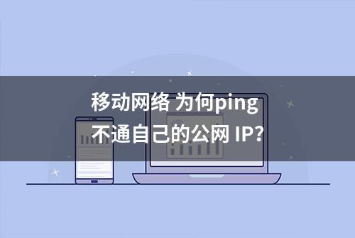 移动网络 为何ping 不通自己的公网 IP？