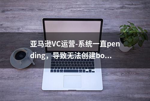 亚马逊VC运营-系统一直pending，导致无法创建booking