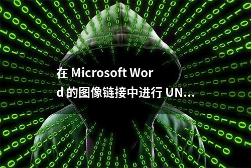 在 Microsoft Word 的图像链接中进行 UNC路径注入