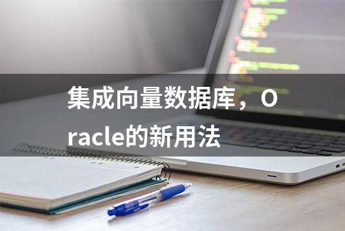 集成向量数据库，Oracle的新用法