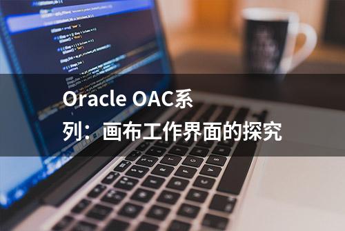 Oracle OAC系列：画布工作界面的探究