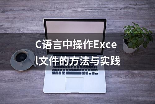 C语言中操作Excel文件的方法与实践