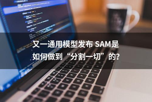 又一通用模型发布 SAM是如何做到“分割一切”的？