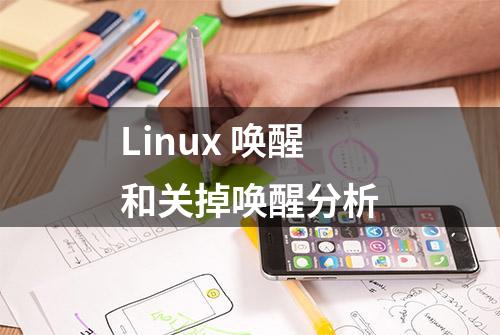 Linux 唤醒和关掉唤醒分析