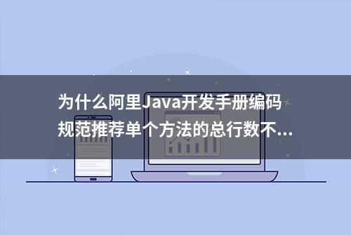 为什么阿里Java开发手册编码规范推荐单个方法的总行数不超过80行