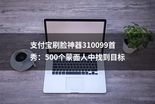 支付宝刷脸神器310099首秀：500个蒙面人中找到目标