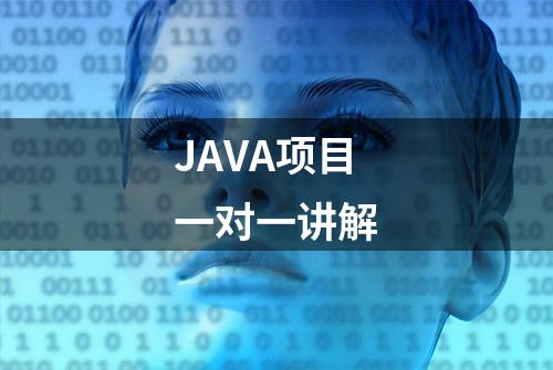 JAVA项目一对一讲解