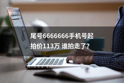 尾号6666666手机号起拍价113万 谁拍走了？