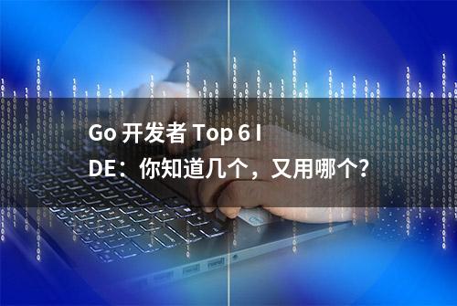 Go 开发者 Top 6 IDE：你知道几个，又用哪个？