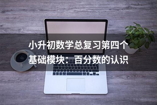 小升初数学总复习第四个基础模块：百分数的认识