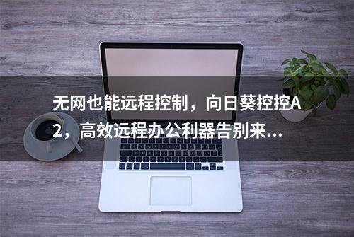 无网也能远程控制，向日葵控控A2，高效远程办公利器告别来回奔波