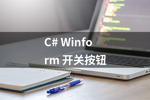 C# Winform 开关按钮