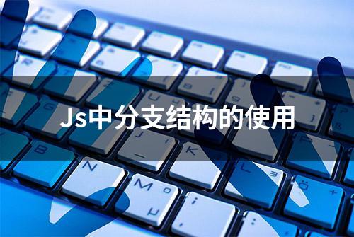 Js中分支结构的使用