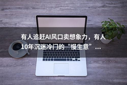 有人追赶AI风口卖想象力，有人10年沉迷冷门的“慢生意”，这些淘宝店为何火了？