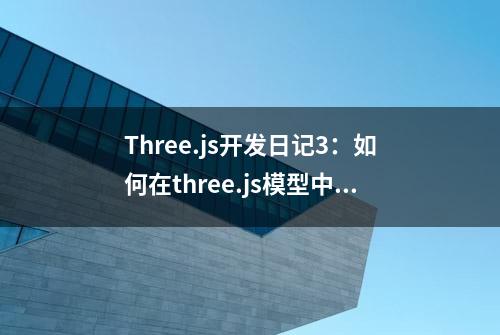 Three.js开发日记3：如何在three.js模型中插入html内容？