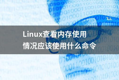 Linux查看内存使用情况应该使用什么命令