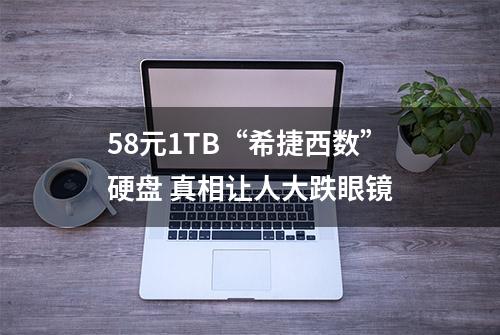 58元1TB“希捷西数”硬盘 真相让人大跌眼镜