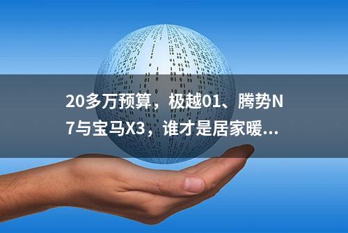 20多万预算，极越01、腾势N7与宝马X3，谁才是居家暖男？